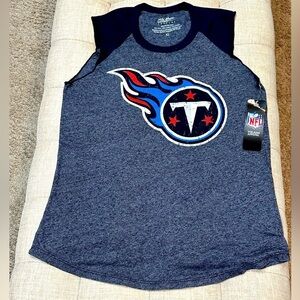 Majestic Threads Tennessee Titans Retro  Muscle Tank Top - XL - NWT Women’s